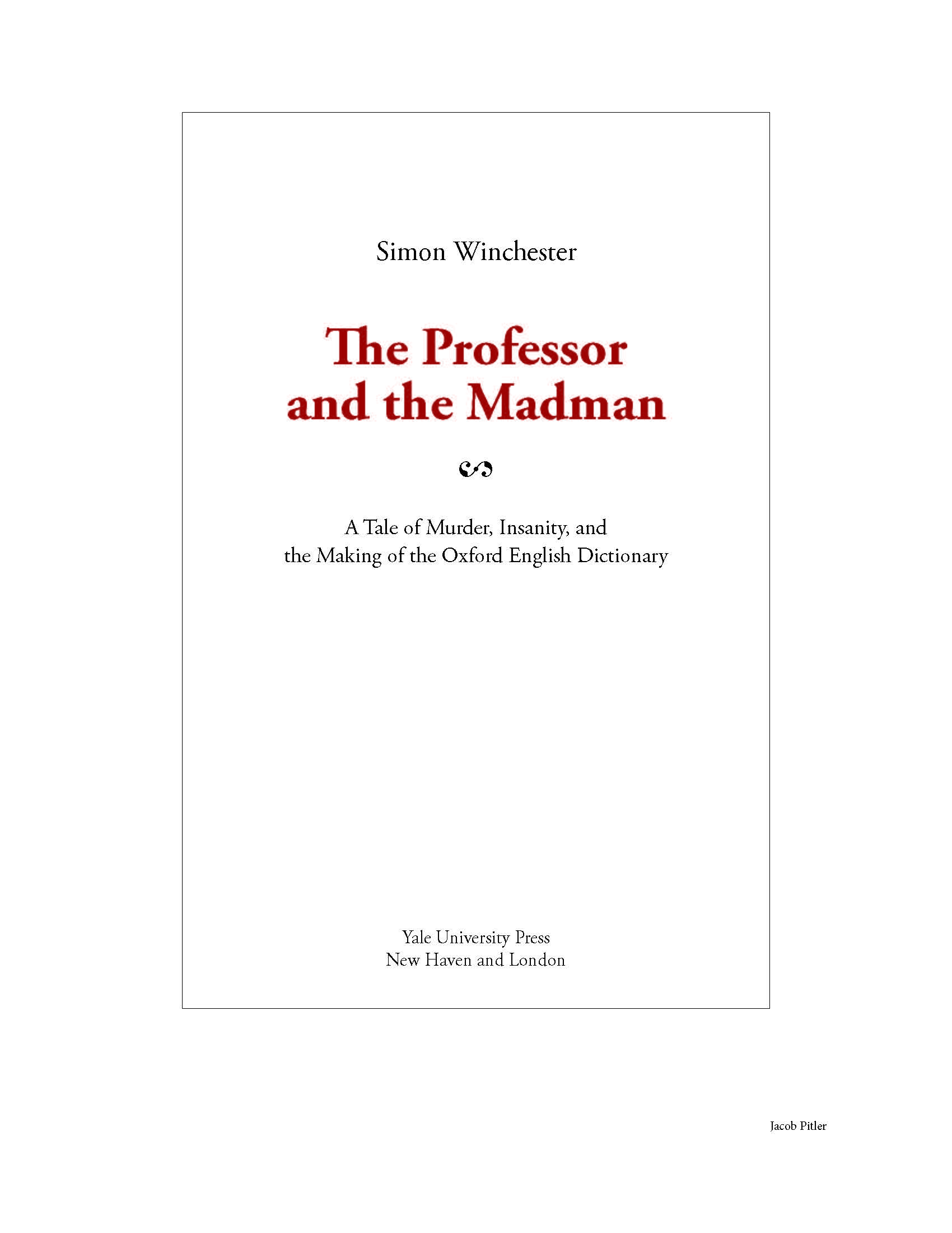 Madman Cover
