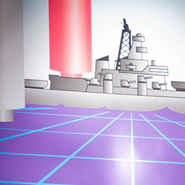 Battle Ship Sign